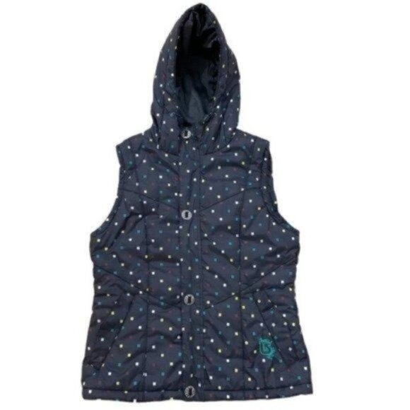 Burton Snowboards Dryride  Sly Puffy Vest Full Zip  Puffer Vest size large - Picture 1 of 10